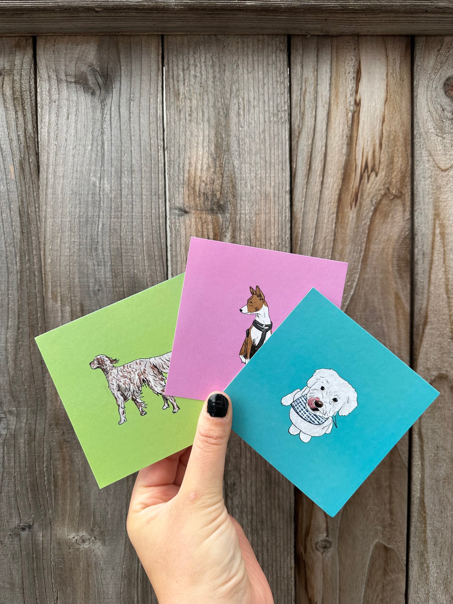 Dog Drawing | Mini Art Print