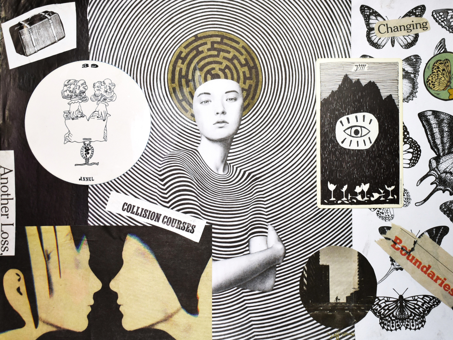 An Ending | Collage Print