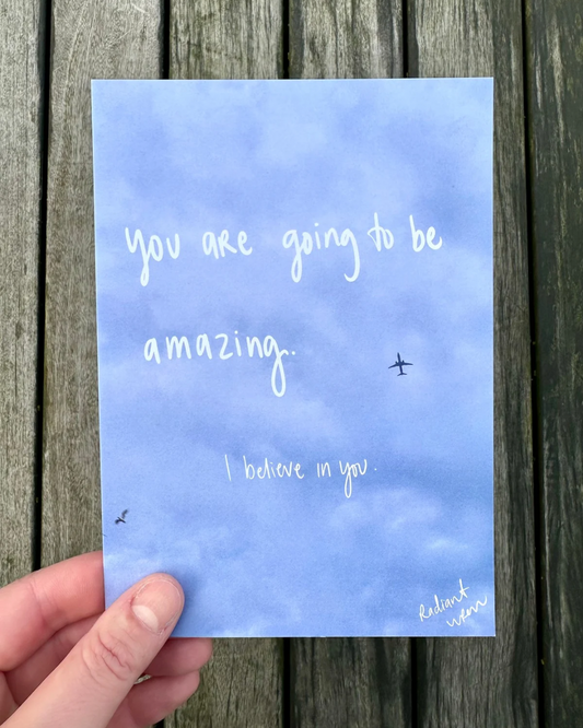 Amazing | Photo Poem Print