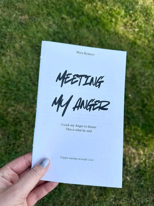 Meeting My Anger, a zine