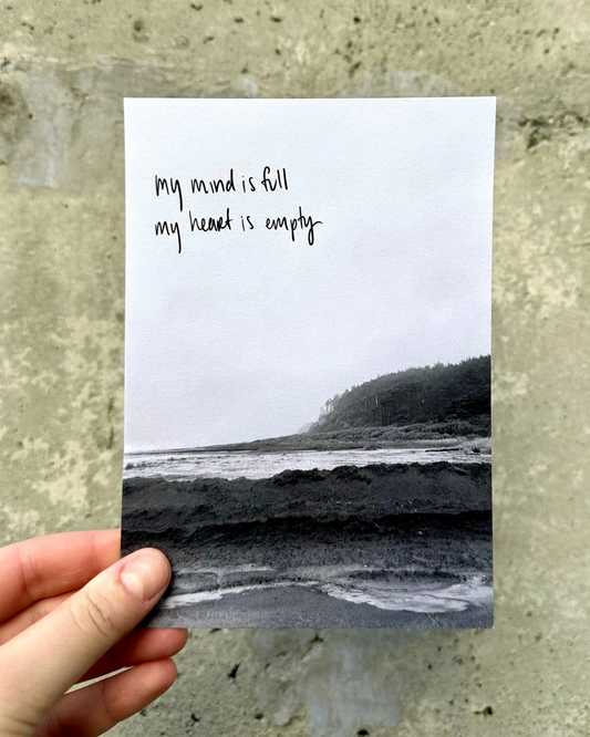 Imbalance | Photo Poem Print