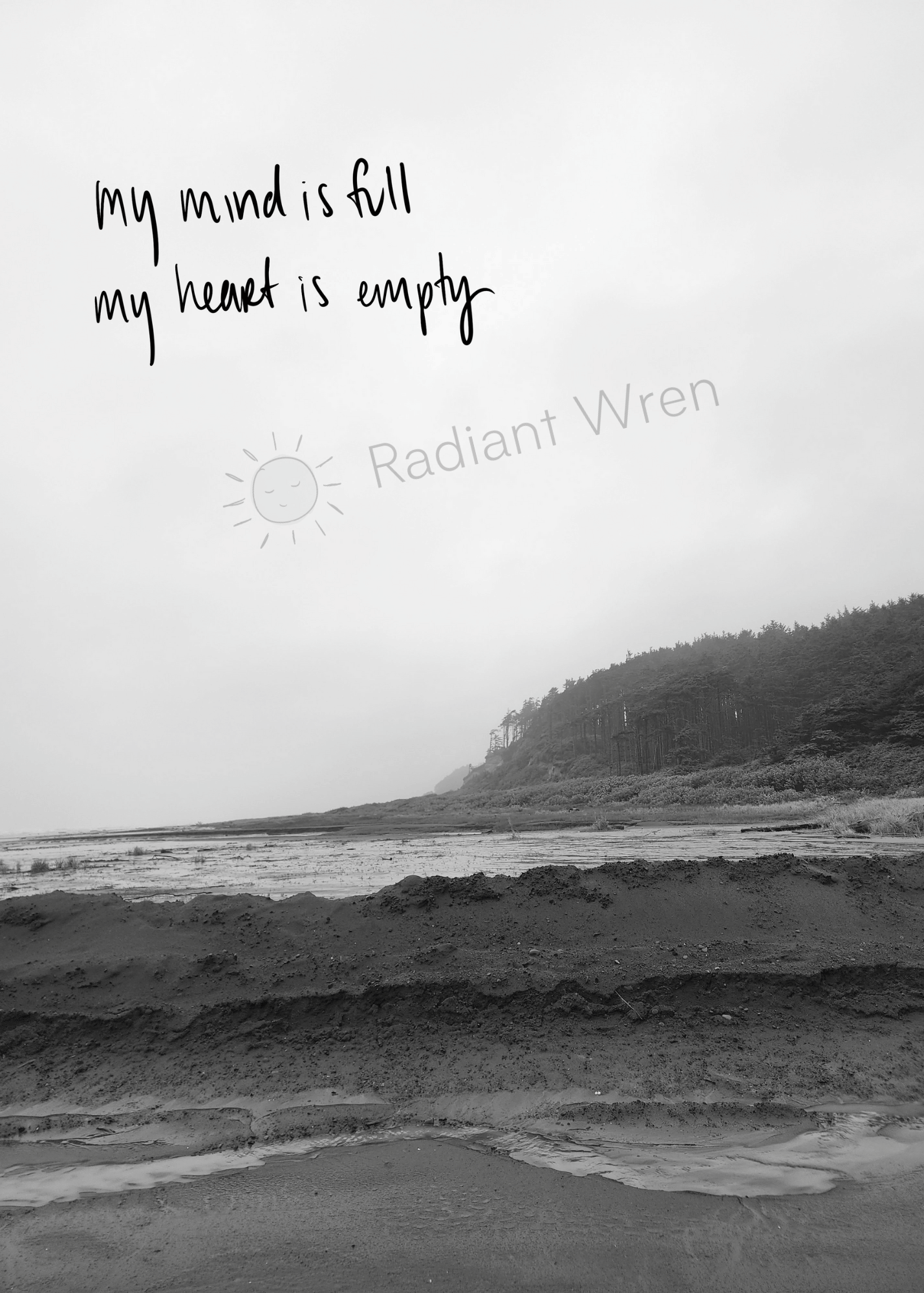 Imbalance | Photo Poem Print